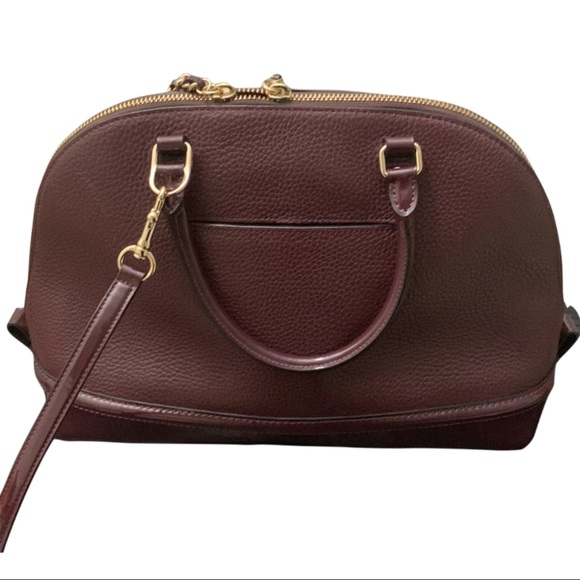 Coach Burgundy “Sierra” Satchel - Picture 3 of 8